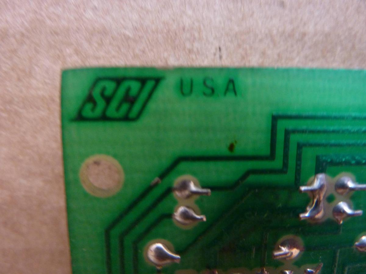 Used SCI Circuit Board 080-2370 REV E Used