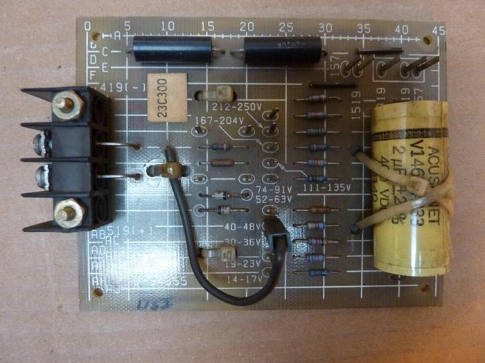 Used RELIANCE ELECTRIC Tach Scaling Board 0-54355 #23128