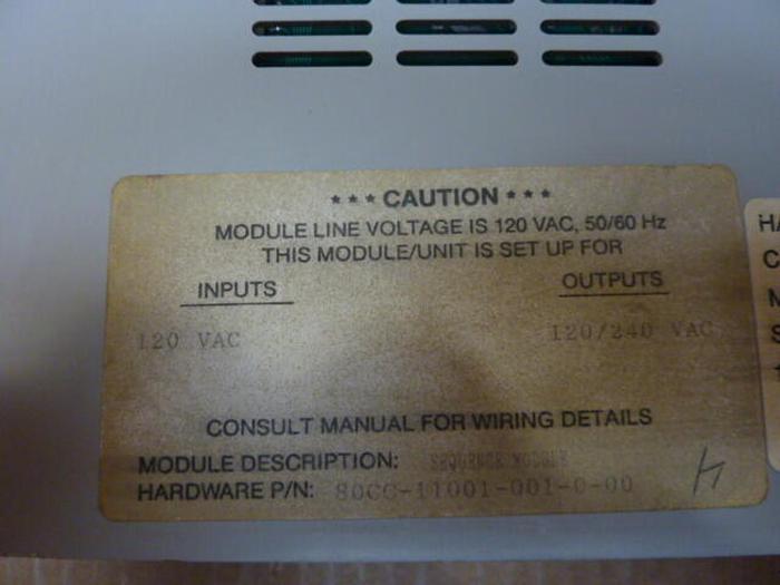 Used BARBER COLMAN Sequence Module MACO 8000 80CC-11001-001-0-00 Used