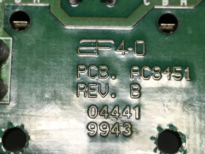 Used APSCO Van Dorn Rack Circuit Board AC8450 USED