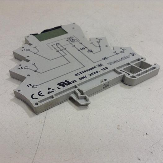 Used WEIDMULLER Safety Relay MRZ 24VDC 1CO #85822