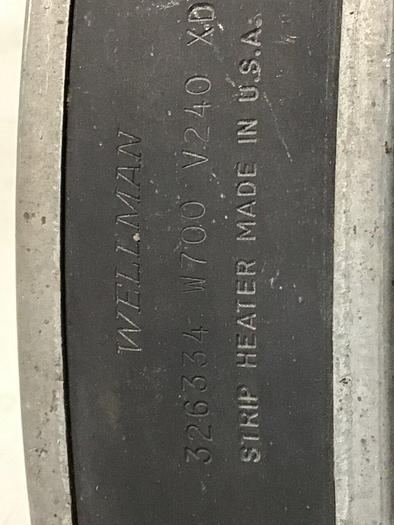 Used WELLMAN 700 Watt Heater Band 326334 700W #125865