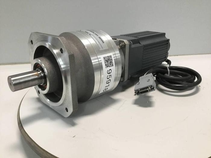 Used MITSUBISHI Servo Motor w/ Gear Motor HA-FH33B Used