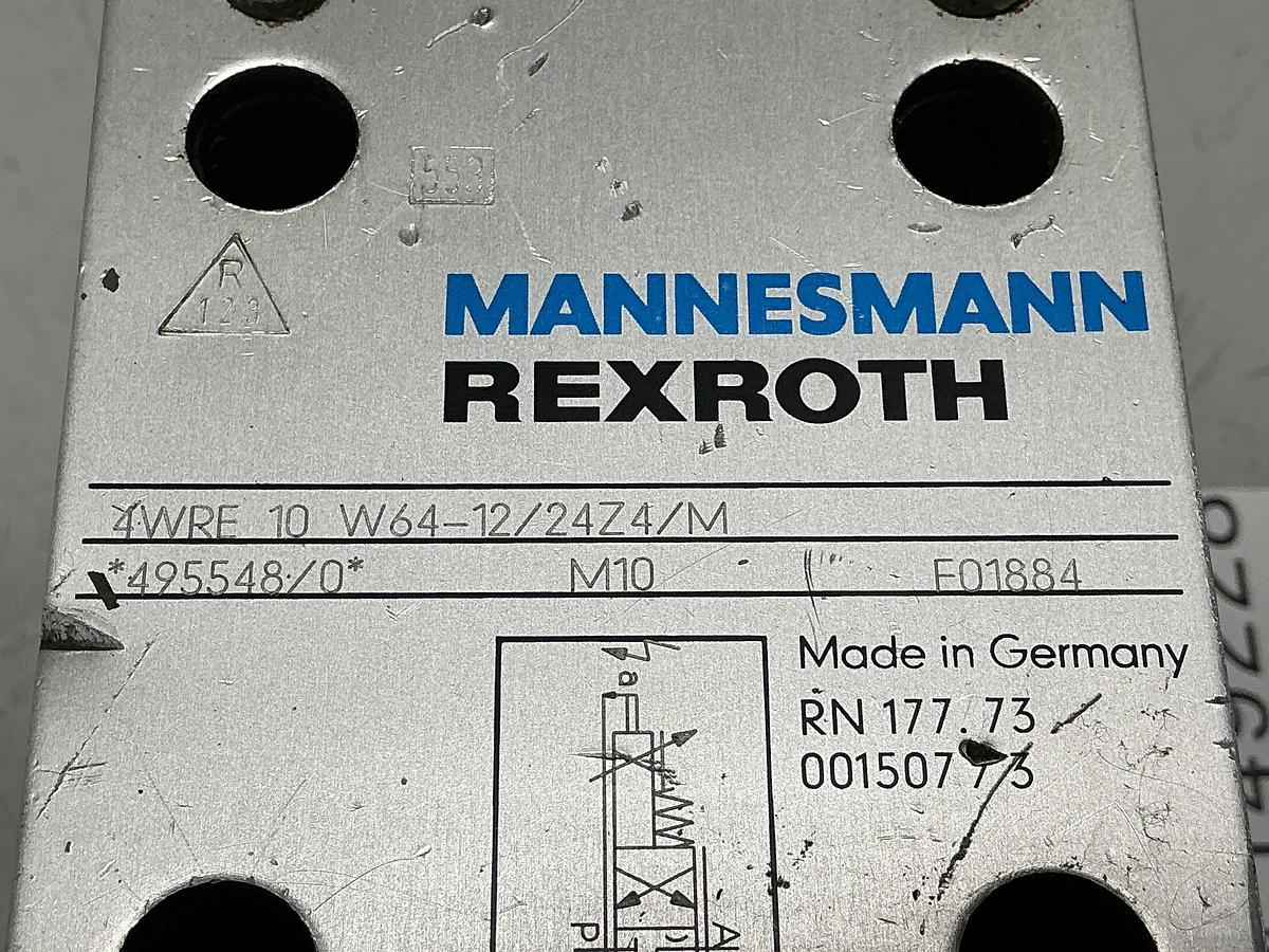 Used REXROTH 4WRE 10 W64-12/24Z4/M