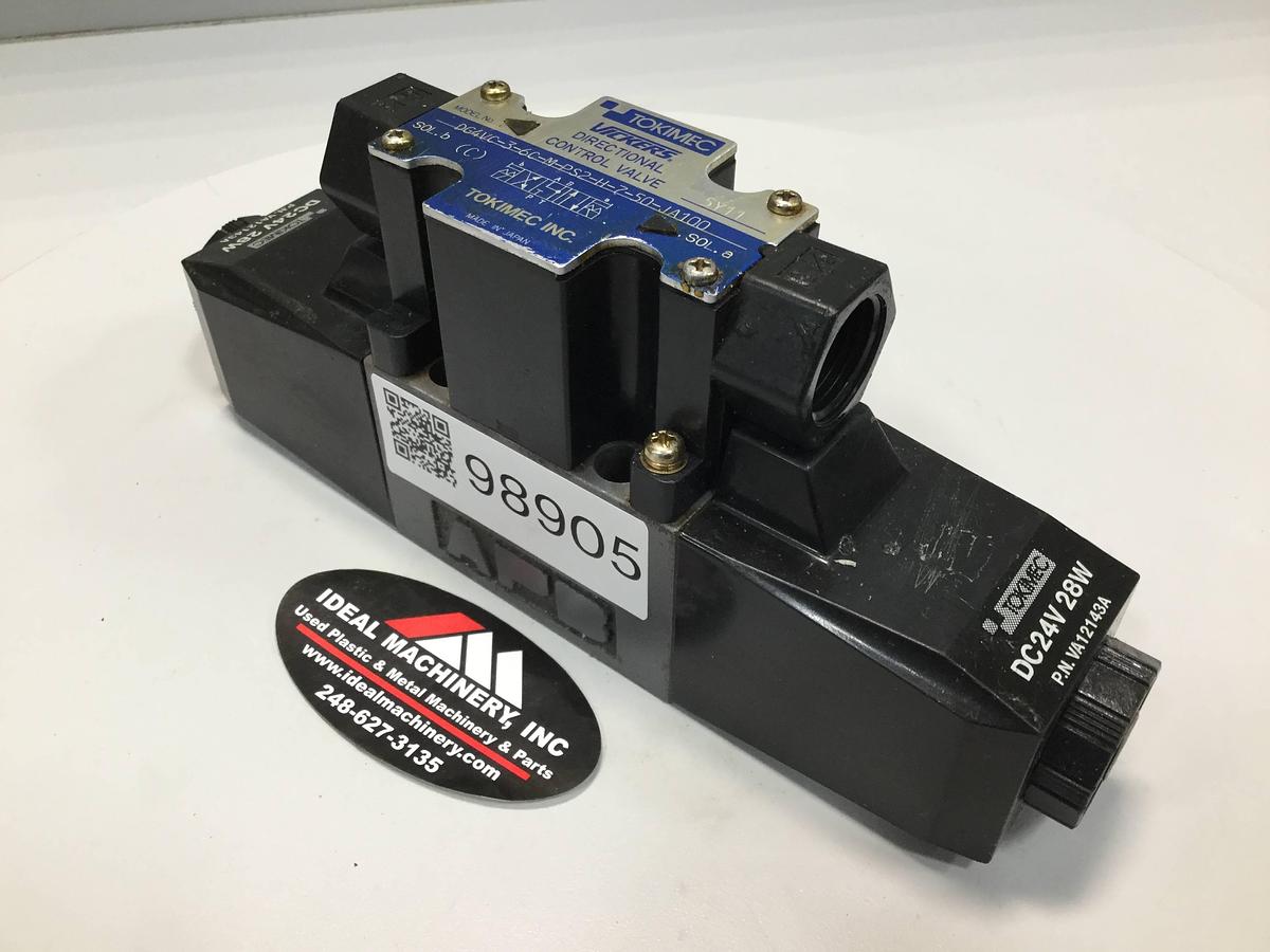 Used VICKERS Directional Control Valve DG4VC36CMPS2H750JA100 USED