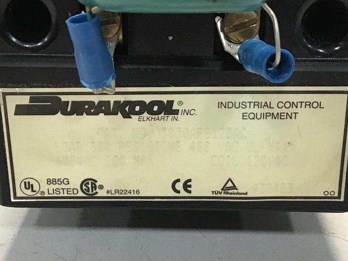 Used DURAKOOL Relay 3030APS120AC Used