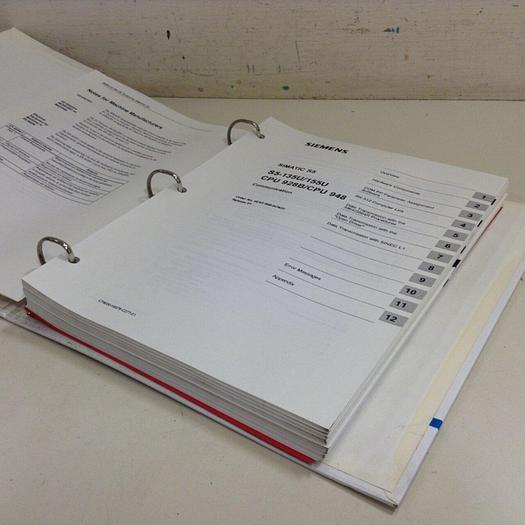 Used SIEMENS Manual 6ES5 998-0CN22 #70744
