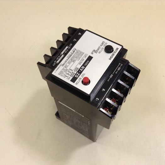 Used MITSUBISHI Earth Leakage Relay NV-ZS #72318