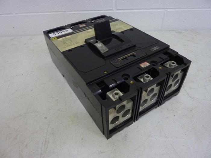 Used SQUARE D 900 Amp Circuit Breaker MAL36900 Used