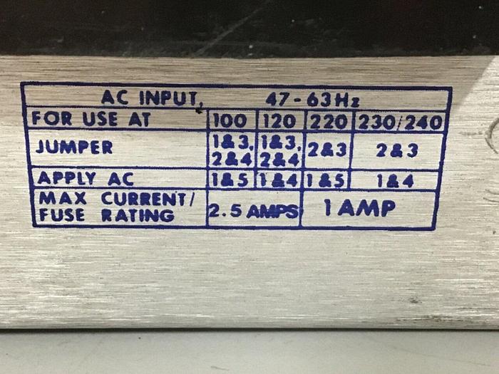 Used POWER ONE Power Supply HD24-4.8-A #55366