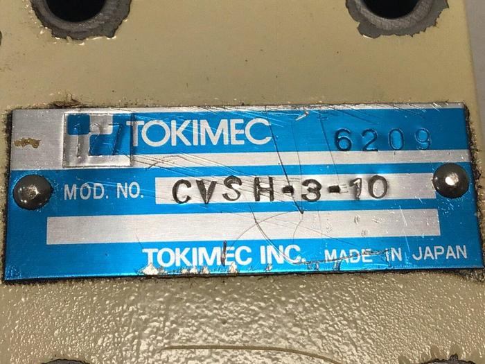 Used TOKIMEC Valve CVSH-3-10 #132066