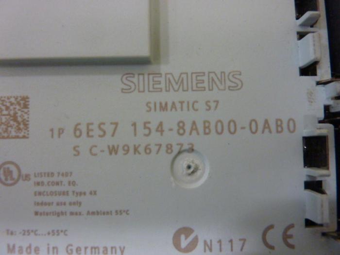 Used SIEMENS Interface Module 6ES7 154-8AB00-0AB0 #49233