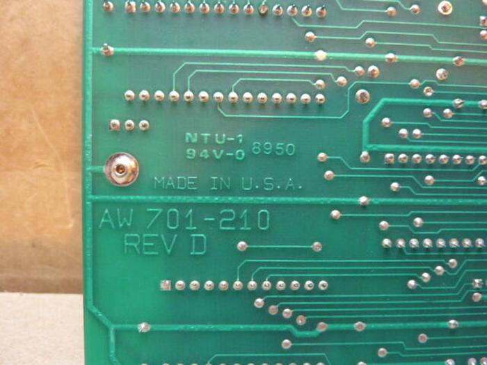 Used INFICON Circuit Board AW701-210 #29362