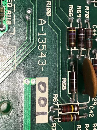 Used BARBER COLMAN Circuit Board A-13543-001 #118492