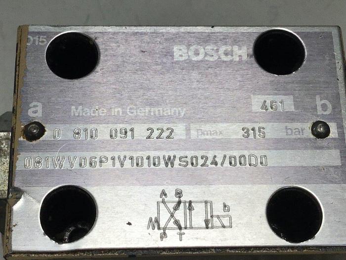 Used BOSCH Directional Control Valve 0 810 091 222 #117024