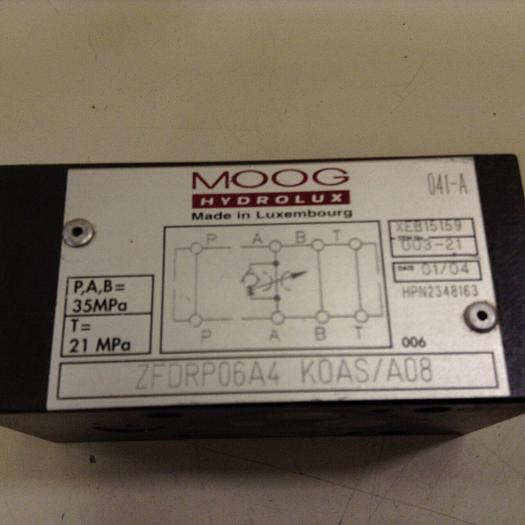 Used MOOG Check Valve ZFDRP06A4K0ASA08 #82192