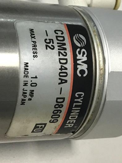 Used SMC Cylinder CDM2D40A-D8609-52 #129008