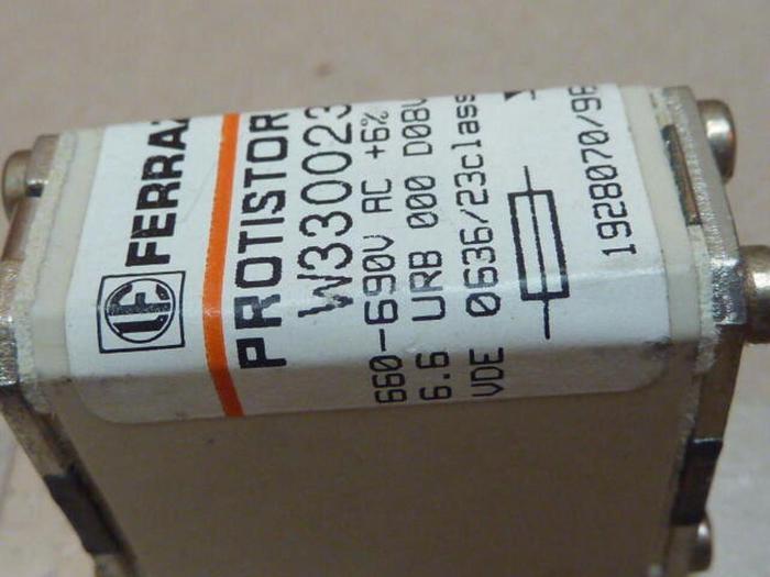 FERRAZ 80 Amp Protistor Fuse box of 6 W330023 #32612