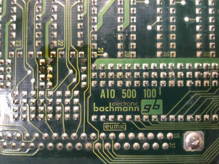 Used BACHMANN ELECTRONIC Circuit Board AIO 500 100 #93585