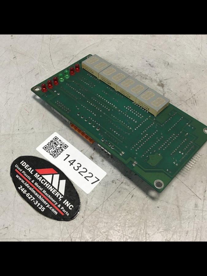 Used UNIVERSAL DYNAMICS 8 Digit Display Card PCB-068 USED