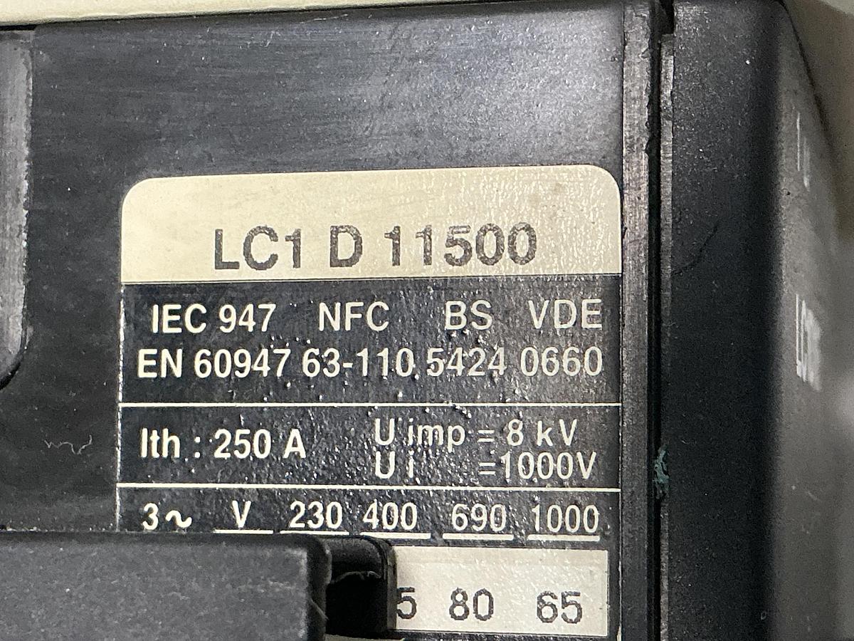 Used TELEMECANIQUE LC1D115