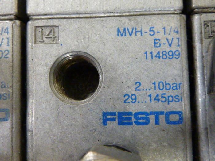 Used FESTO Control Block / Valve Terminal IFB8-02 #52862