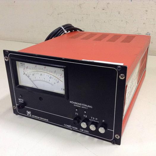 Used LEYBOLD HERAEUS Vacuum Gauge Controller CM330Used