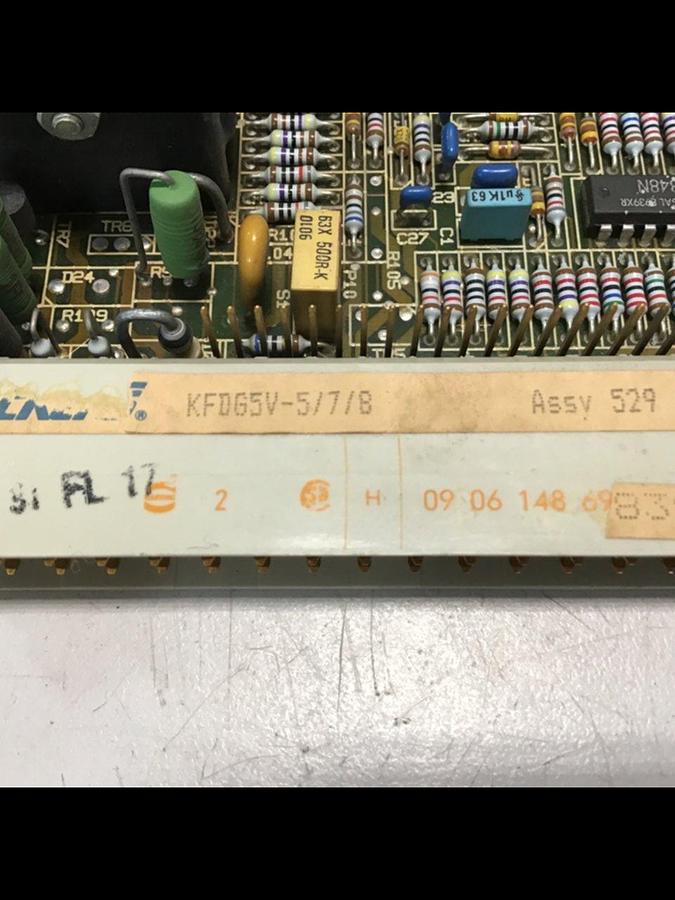 Used VICKERS Control Card EEA-PAM-561-A-12 #134856