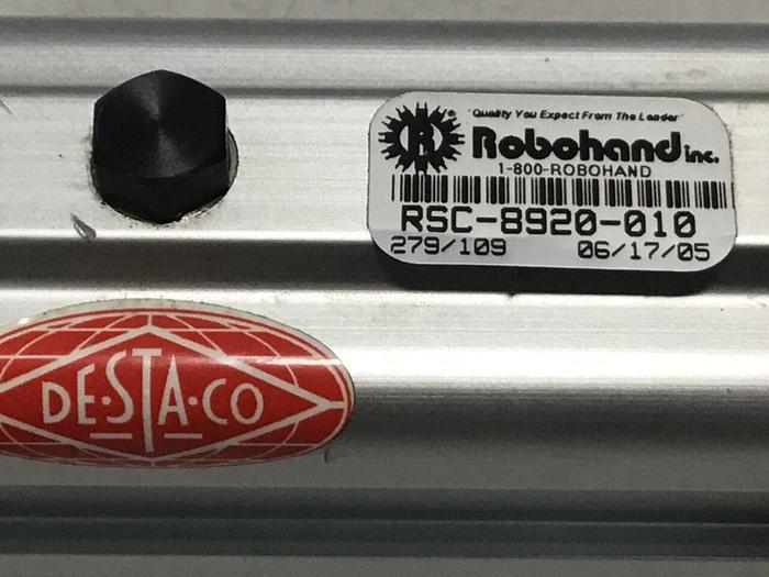 Used ROBOHAND Cylinder RSC-8920-010 #126903