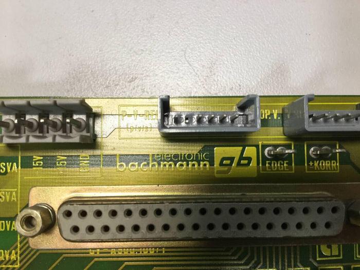 Used BACHMANN ELECTRONIC Circuit Board CVA5001001A #100584