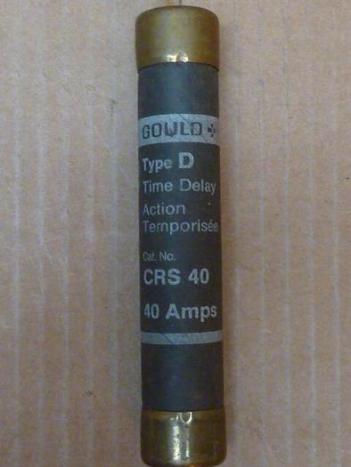 Used CEFCON 40 Amp Fuse CRS40 #26980