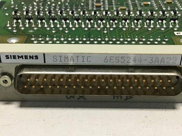 Used SIEMENS Temperature Control Module 6ES5 244-3AA22 Used