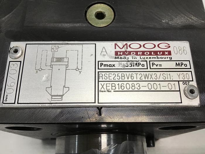 Used MOOG RSE25BV6T2WX3/S11:Y30