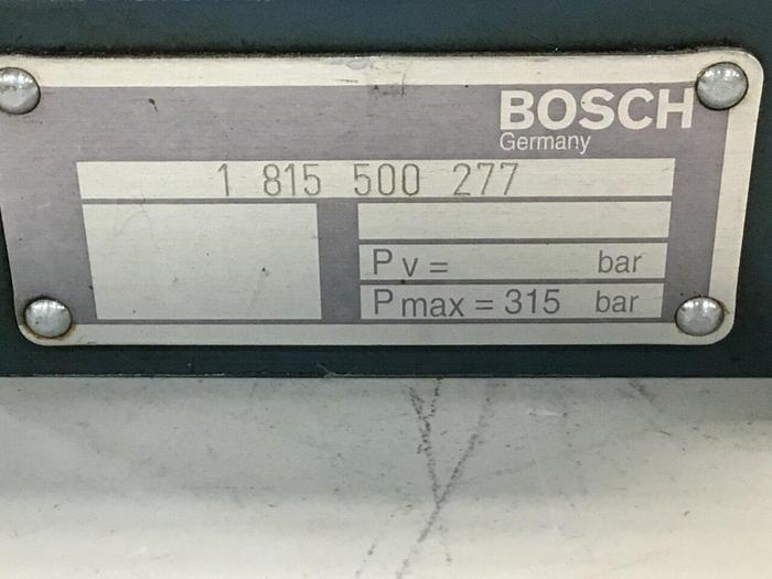 Used BOSCH Valve 081WV06P1V1033WS024/00D51 USED