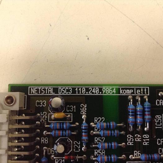 Used NESTAL Circuit Board DSC3 110.240.9864 #77983