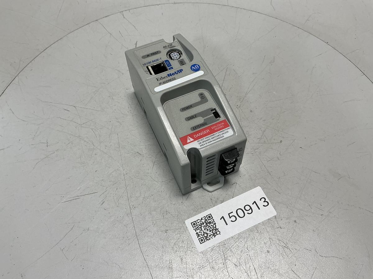 Used ALLEN BRADLEY 1761-NET-ENI SER. D