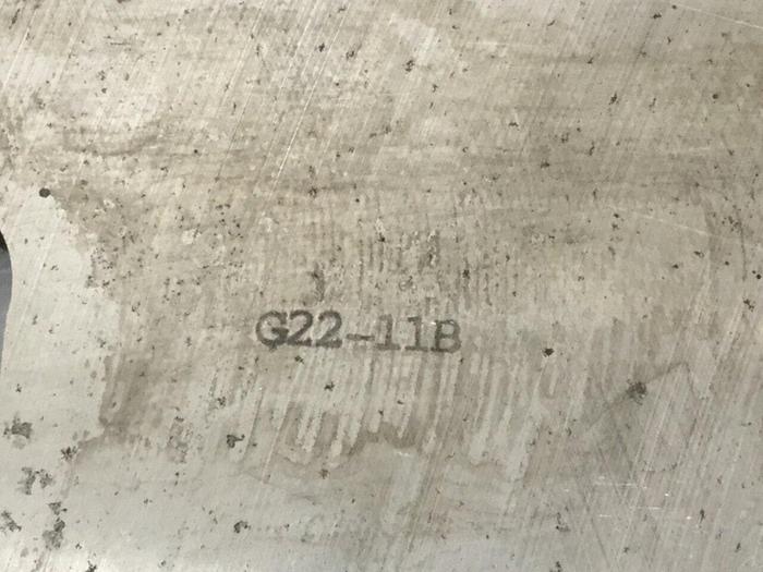 Used GENERIC Granulator Blade / Knife G22-11B #105953
