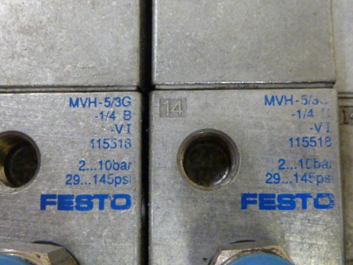 Used FESTO Control Block / Valve Terminal IFB8-02 #52836
