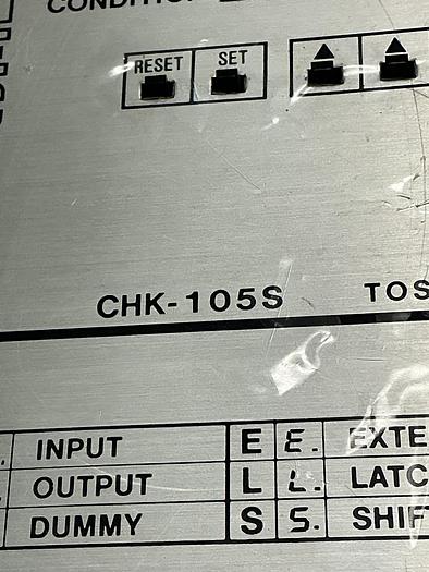 Used TOSHIBA CHK-105S