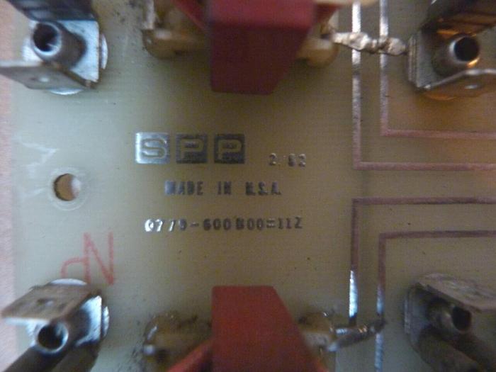 Used HEINEMANN Hot Runner Control Card 0779-600B00 #24514