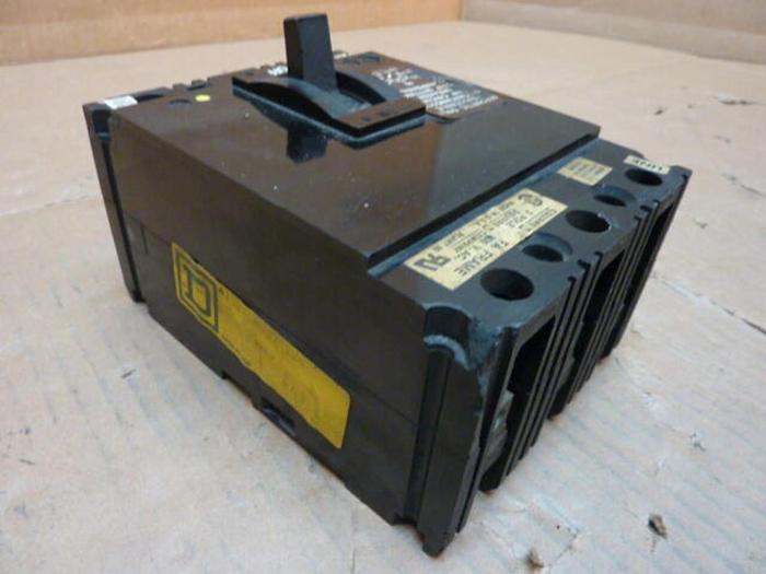 Used SQUARE D 7 Amp Circuit Breaker FAL3600712M #28459