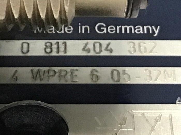 Used BOSCH Servo Valve 0 811 404 362 Used