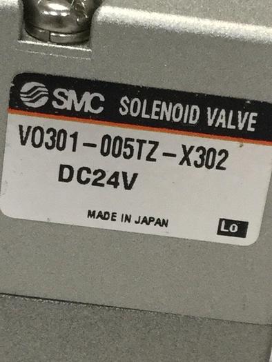 Used SMC Solenoid Valve V0301-005TZ-X302 #104862
