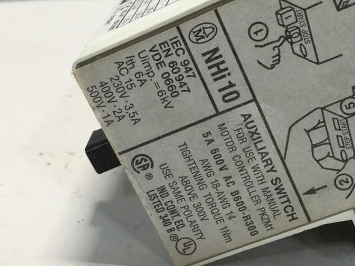 Used MOELLER Starter Motor Protector PKZM1-4 2.4-4 #109412