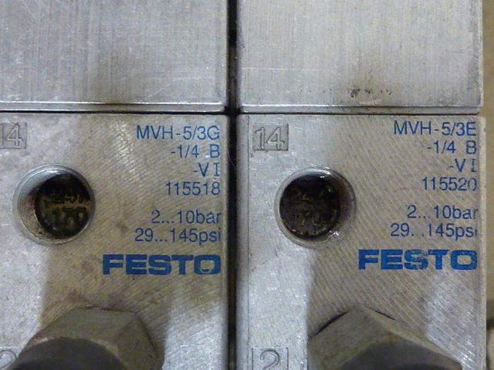 Used FESTO Control Block / Valve Terminal IFB8-02 #52751