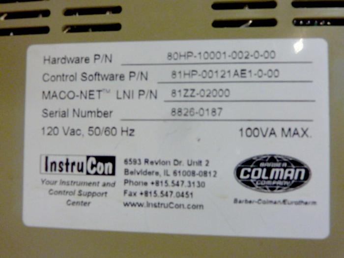 Used BARBER COLMAN Multi Pump Pressure/Flow Module 80HP-10001-002-0-00 #65572