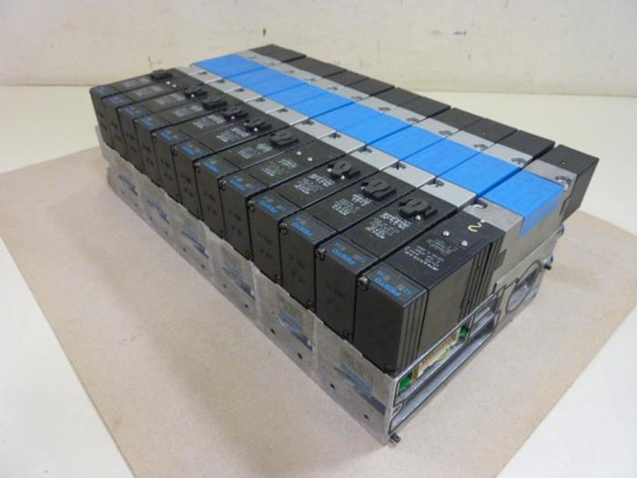 Used FESTO Control Block w/ Valves IEPR-03-7.0-P #60707