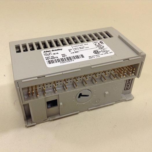 Used ALLEN BRADLEY Input Module 1794-IB16 SER A #71883