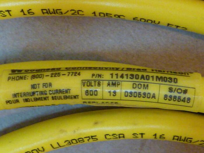 BRAD HARRISON / WOODHEAD Cord 114130A01M030 #28770