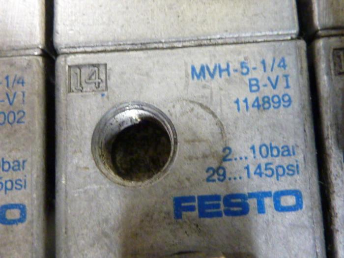 Used FESTO Control Block / Valve Terminal IFB8-02 #52878